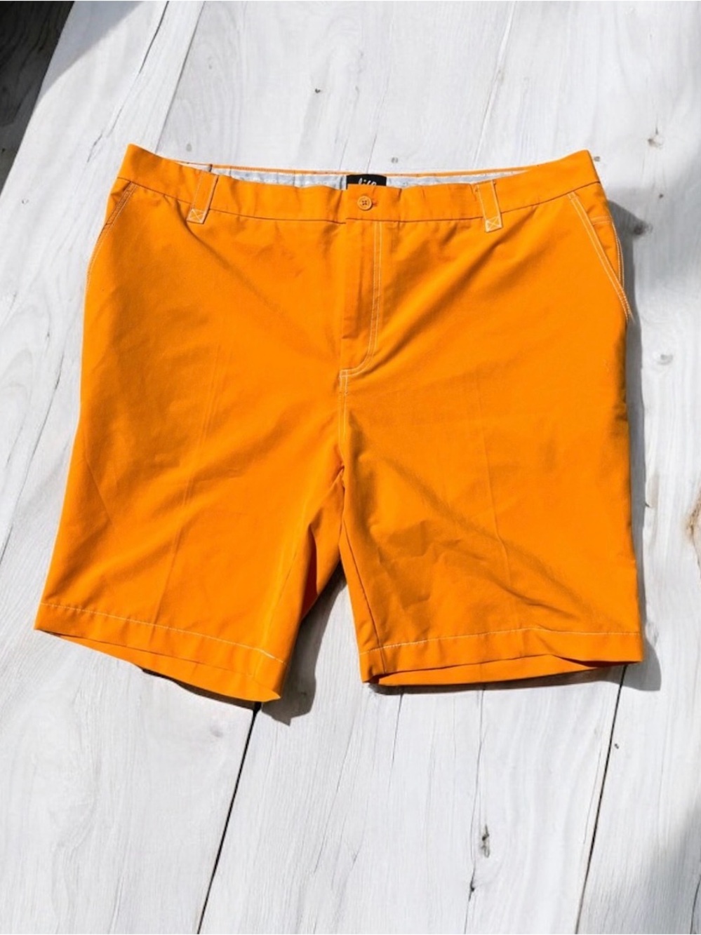 Sligo Mens Size 40 Athletic Shorts Orange